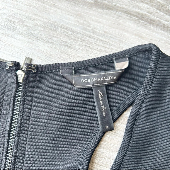 BCBGMAXAZRIA Gisela Black Body-con Dress - Picture 7 of 15